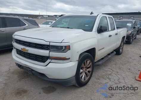 2016 Chevrolet Silverado 1500 Custom из США, поврежденный, VIN 1GCRCPEH5GZ370677